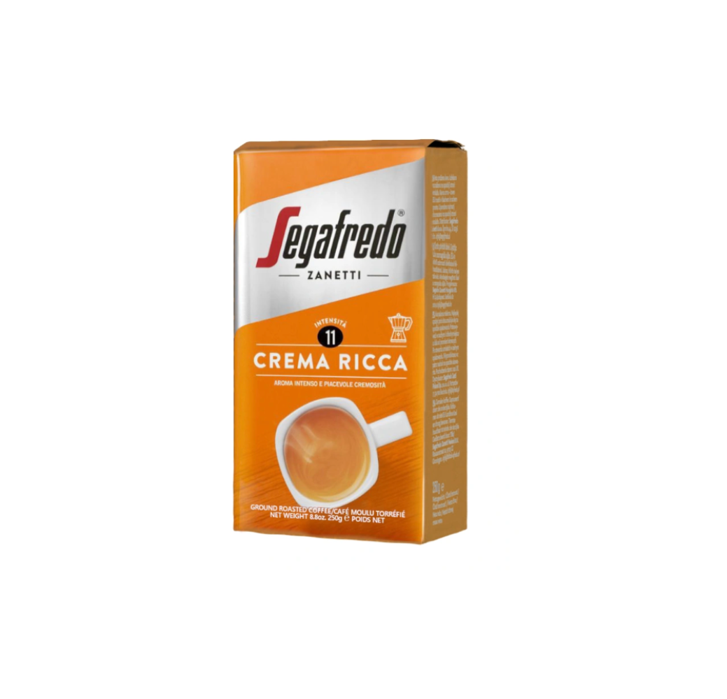Café moulu Segafredo Zanetti – Crema Ricca – 250g