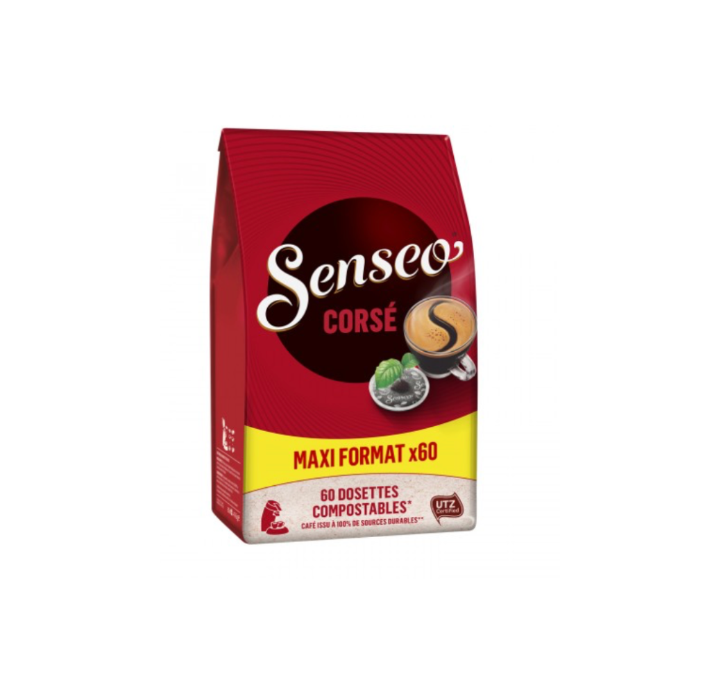 Café Senseo – Corsé -60 dosettes