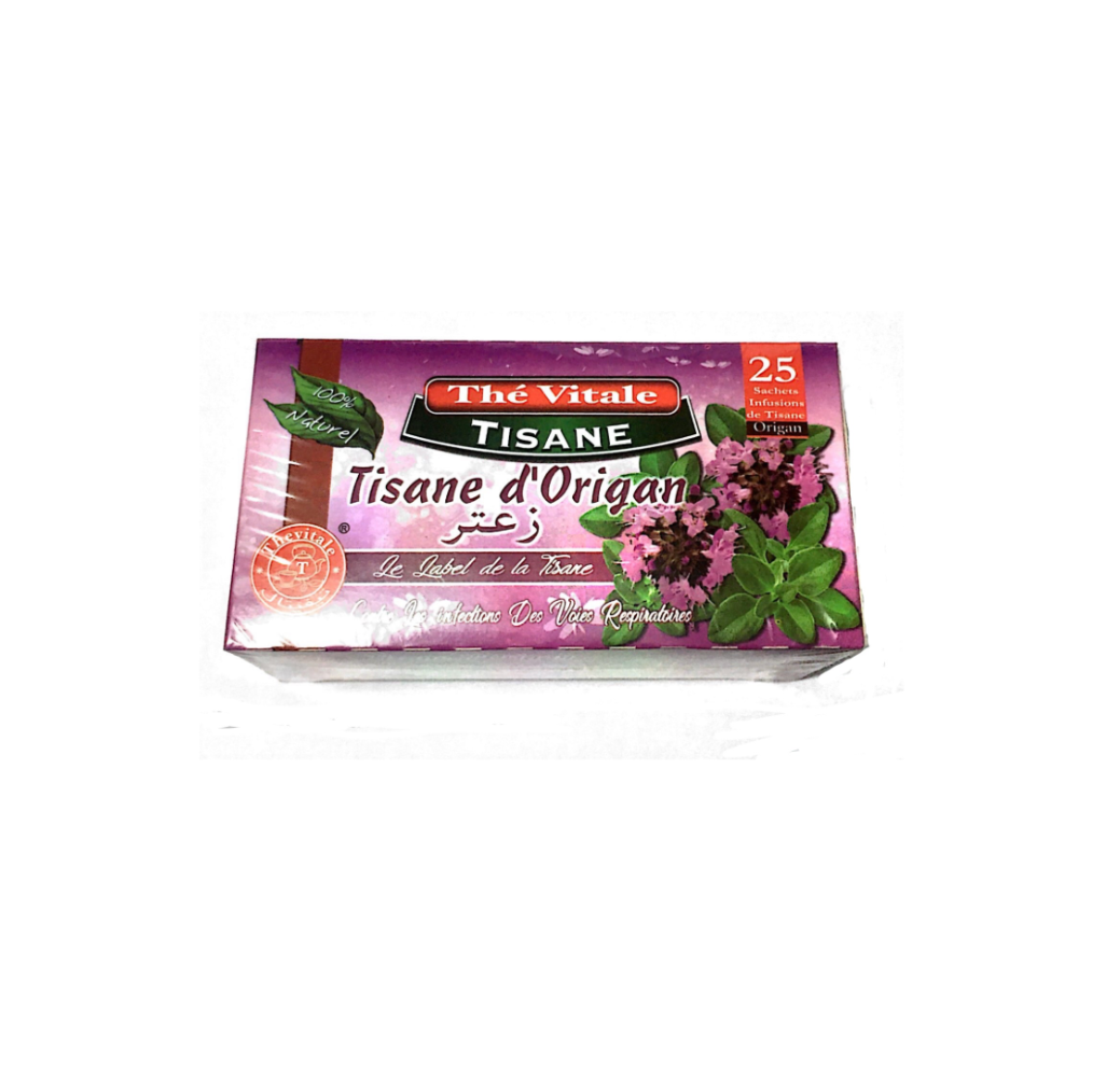 Infusion de tisane Thé Vitale – Origan – 25s