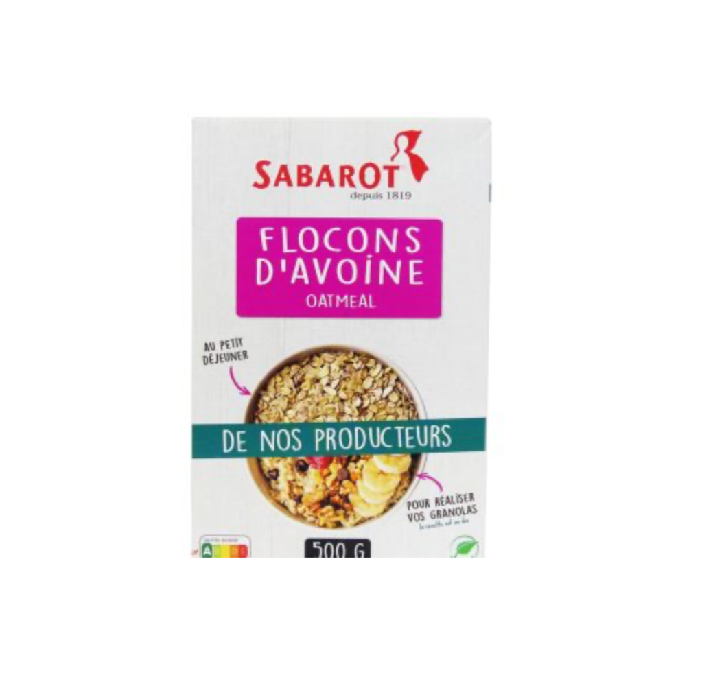 Flocons d’Avoine Sabarot- 500g