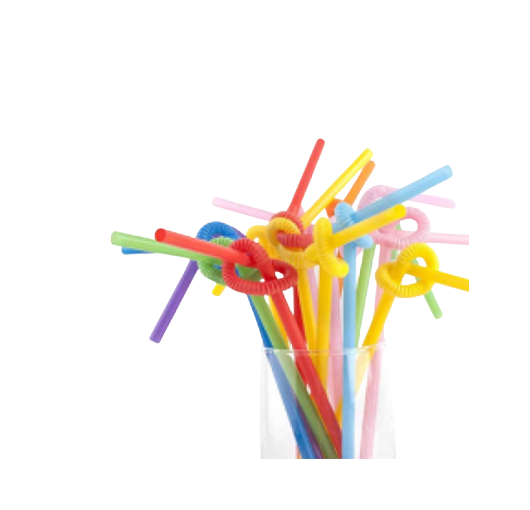 Pailles Flexibles 100pcs