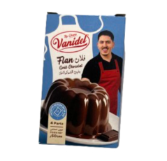 Flan Vanidel By Ghano – Goût chocolat – 50g