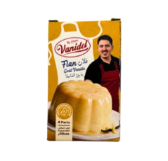 Flan Vanidel By Ghano – Goût vanille – 50g