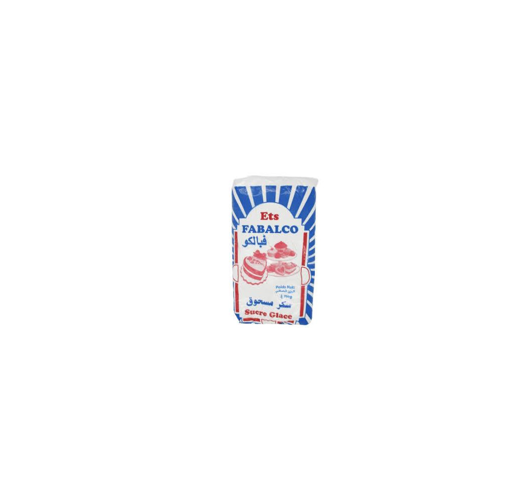 Sucre glace Extra fin – Fabalco – 700g