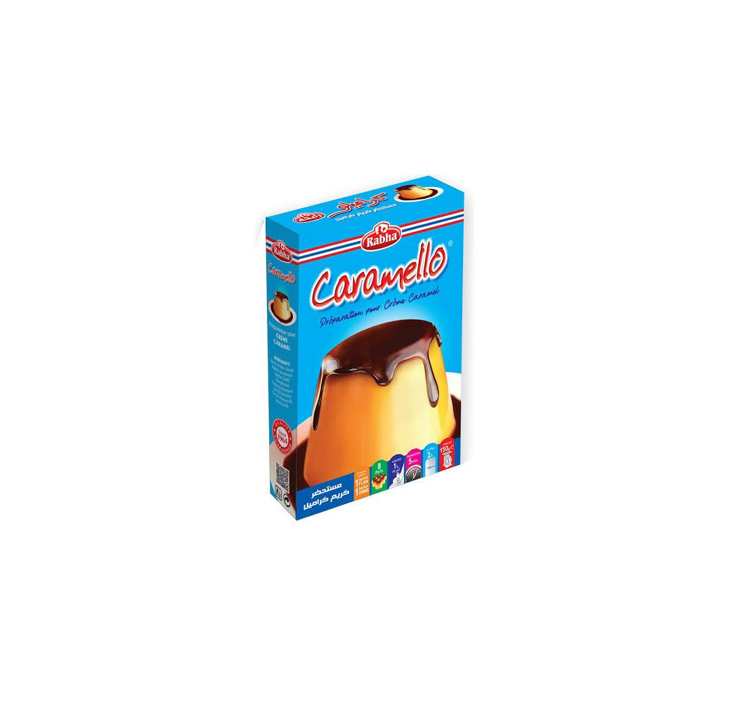 Préparation pour crème caramel – Caramello -Rabha – 150g