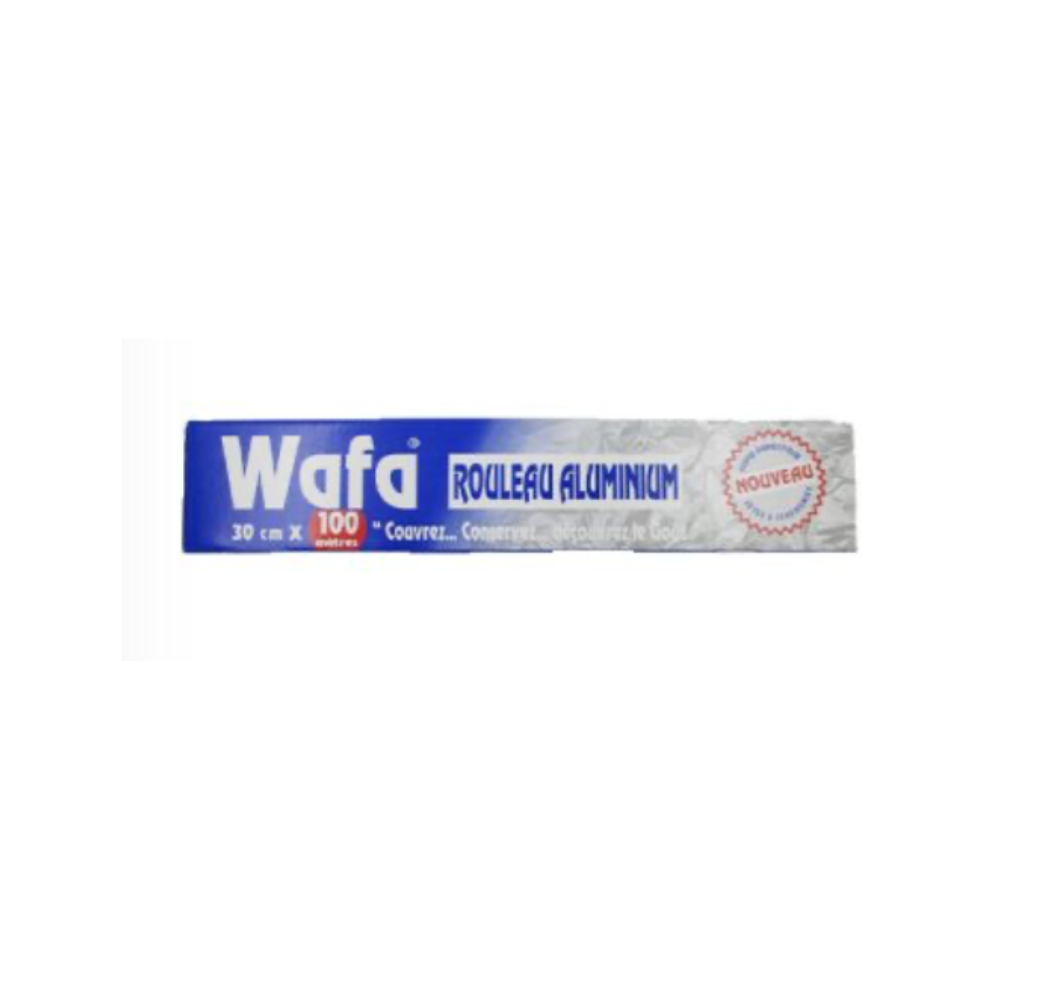 Rouleau Aluminium Wafa – 100 mètres