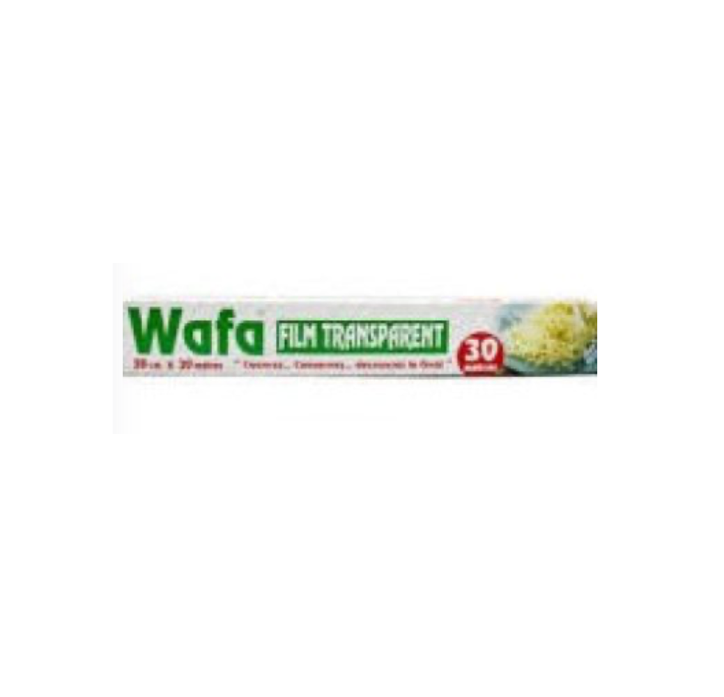 Rouleau film transparent Wafa – 30 mètres