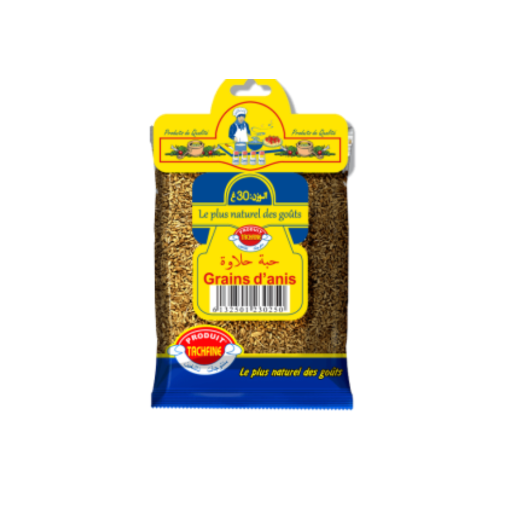 Grains d’anis Tachfine – 30g