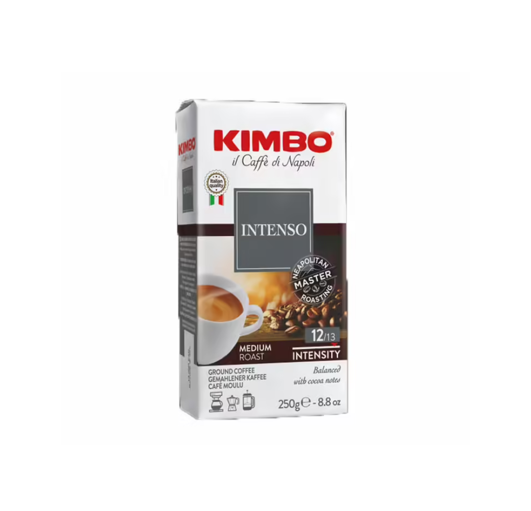 Café moulu Kimbo Intenso -12 – 250g