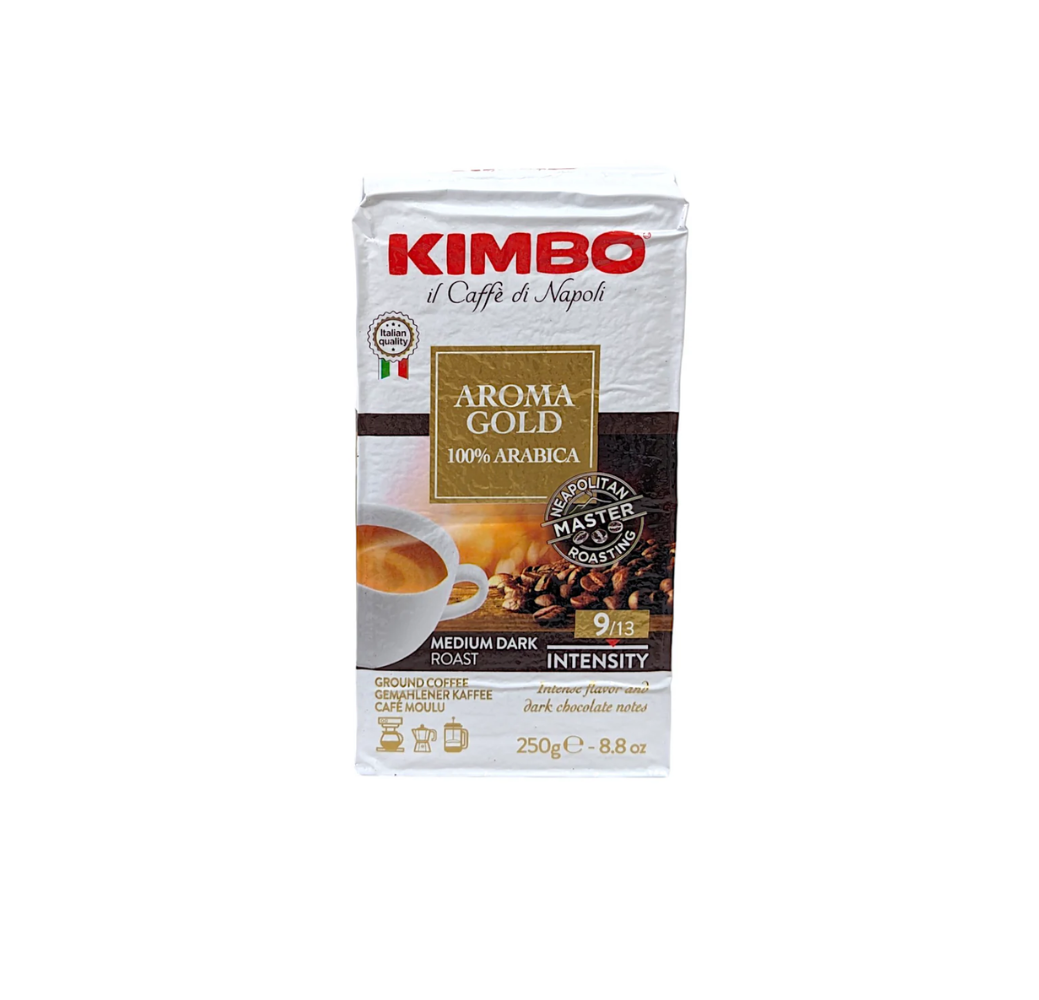 Café moulu Kimbo Aroma Gold – n9 – 250g
