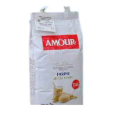 Farine de blé tendre Amour T45 – 5kg