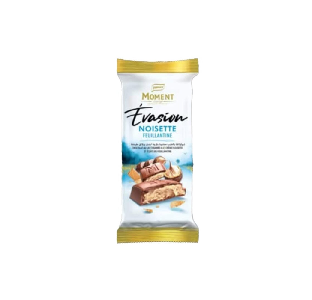 Chocolat Moment Evasion – Noisette feuillantine – 95g