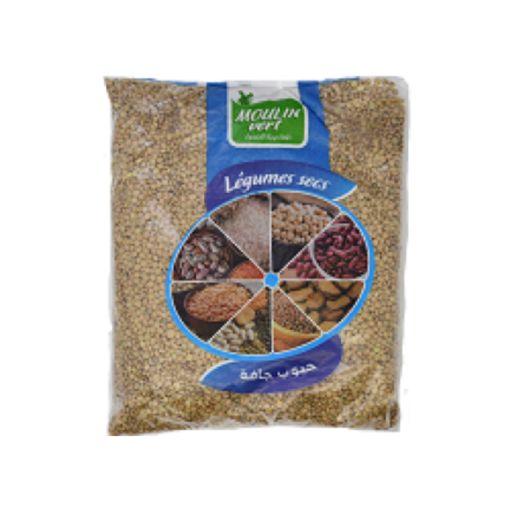 Lentille Moulin Vert – Richeli – 1Kg