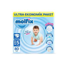 Couches Bébé Molfix – n5 – 80pcs