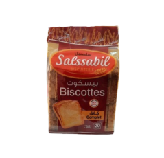 Biscotte Salssabil – Complète – 300g