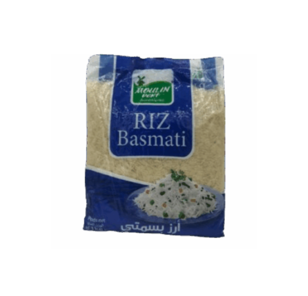 Riz Basmati Moulin Vert – 1kg