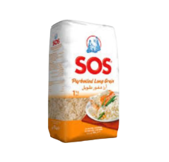 Riz long étuvé SOS – 1kg