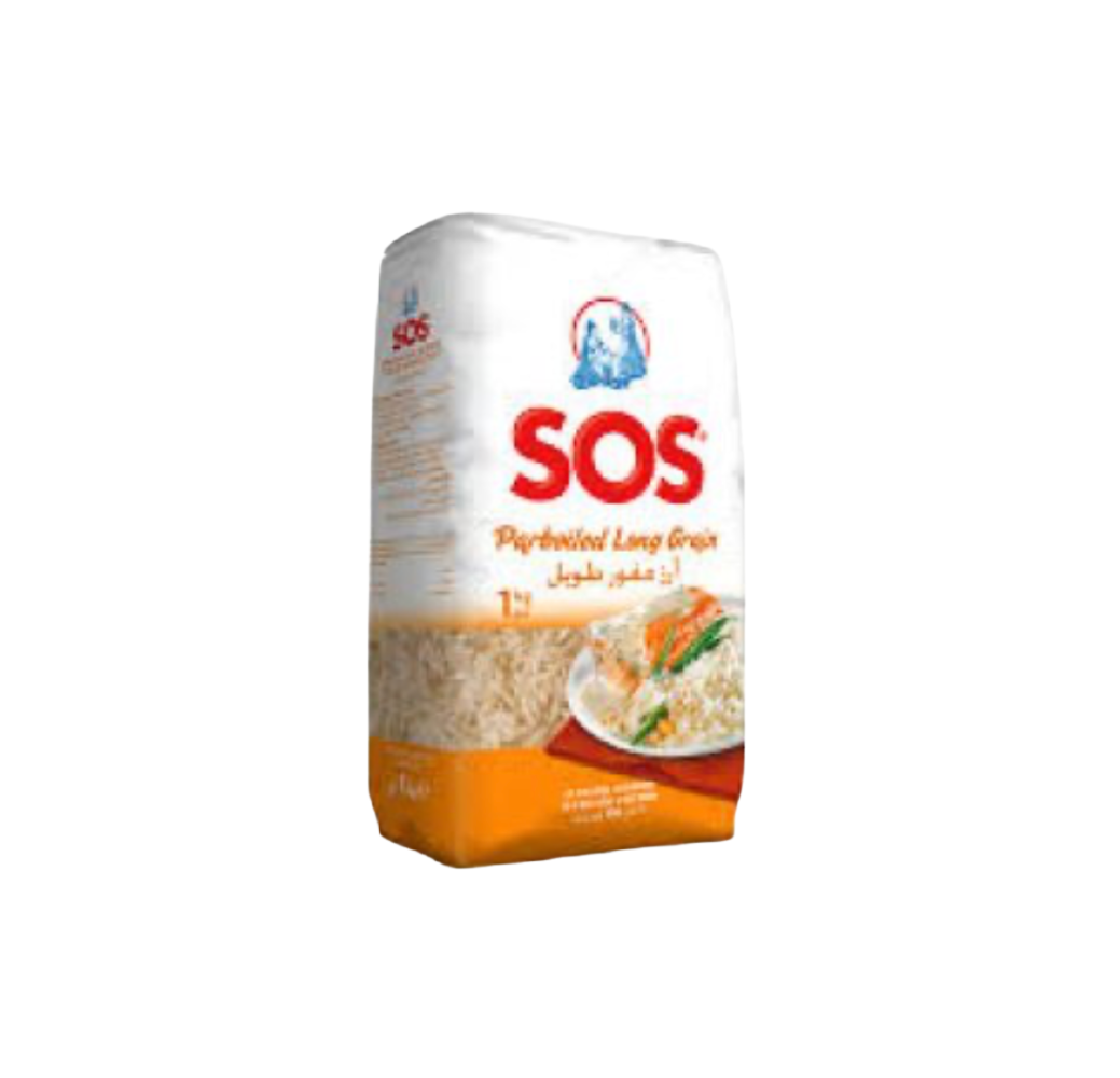 Riz long étuvé SOS – 1kg