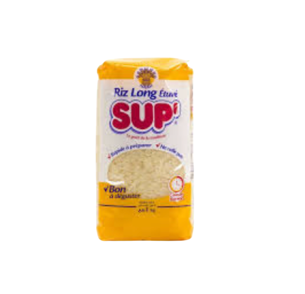 Riz long étuvé SUP – 1kg