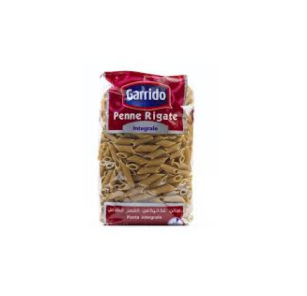 Pâtes Penne Rigate integrale Garrido – 1kg