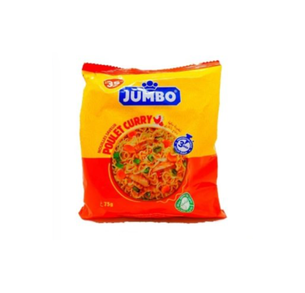 Nouilles Jumbo -saveur poulet curry- 70g