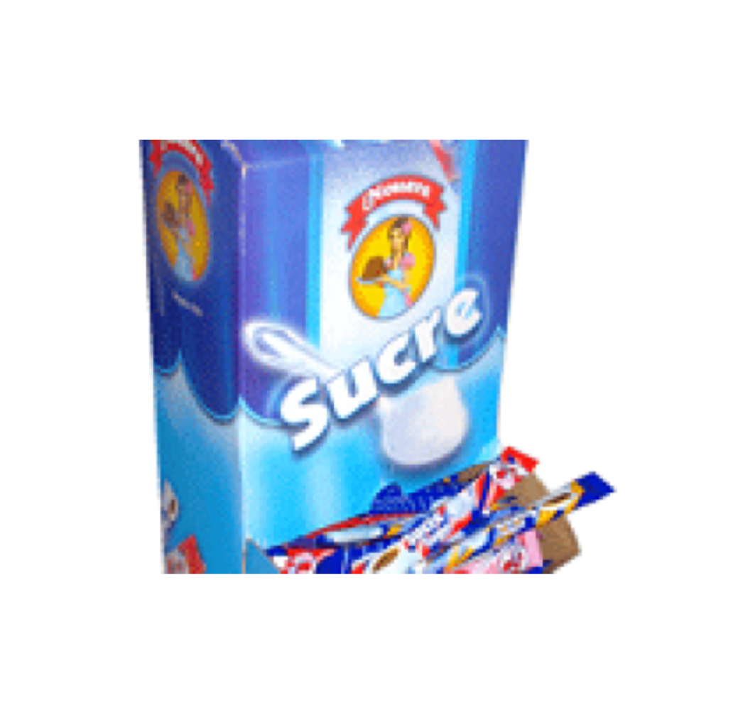 Sucre en sticks – Nouara – 8gx200pcs