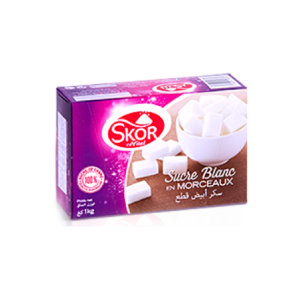 Sucre Blanc Skor – en morceaux – 750g