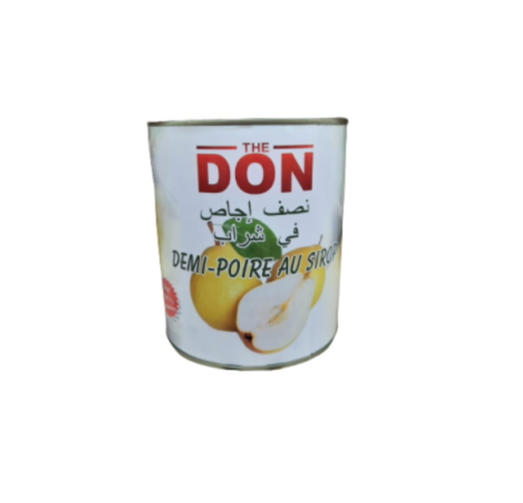 Demi poire au sirop- The Don – 850g