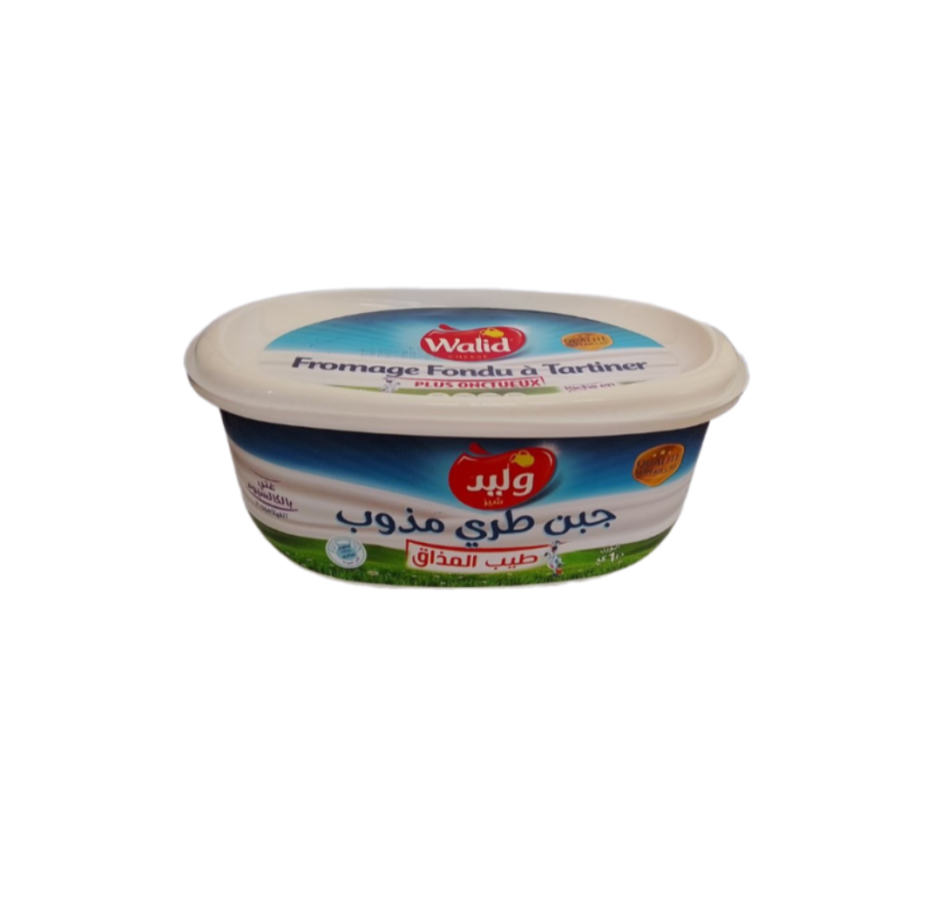 Fromage fondu à tartiner Walid – barquette 250g