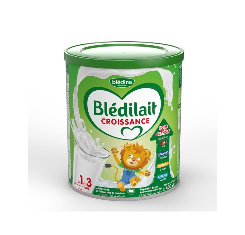 Lait Blédilait croissance – de 1 à 3 ans – 400g