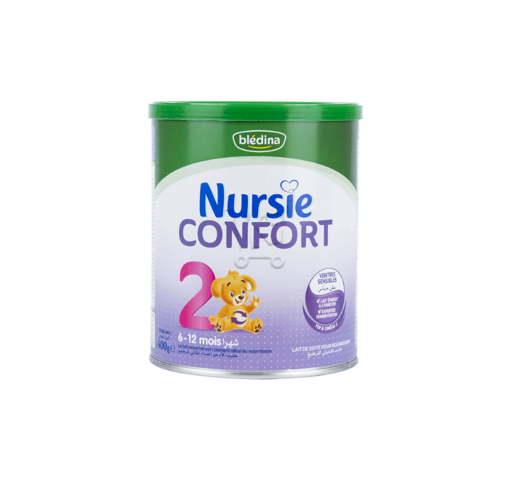 Lait Nursie Confort 2ème age – 6 à 12 mois – 400g