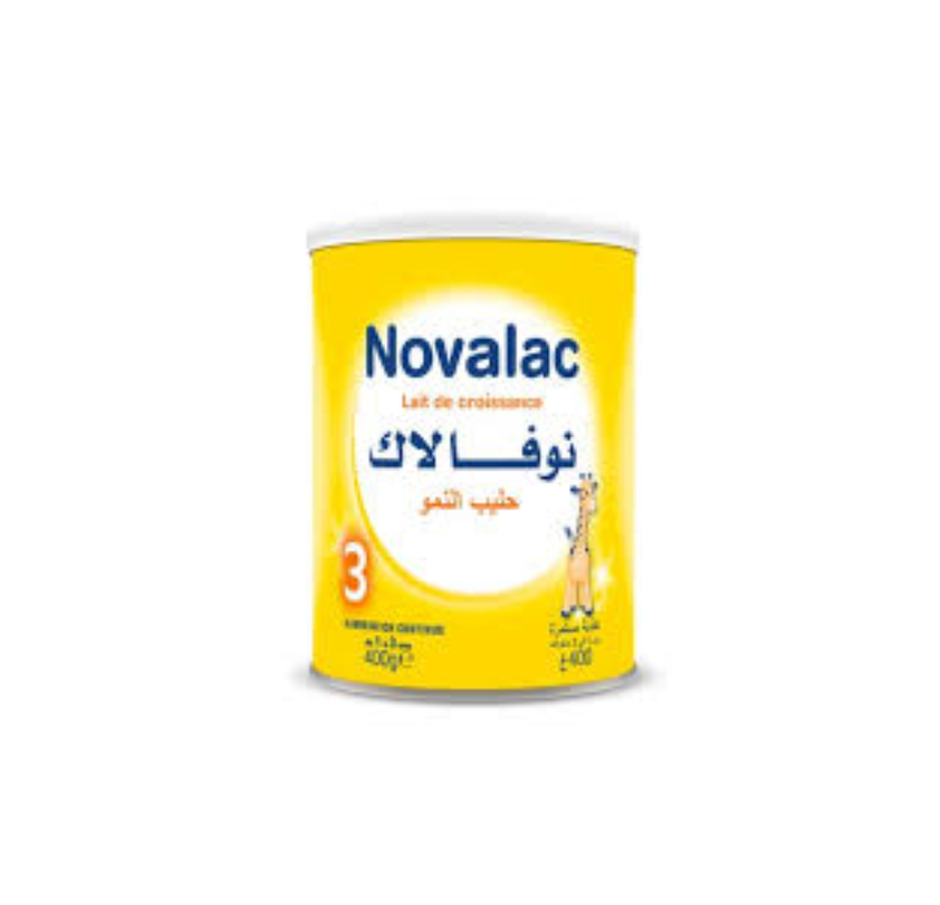 Lait Novalac – 3ème age – 1 à 3 ans – 400g