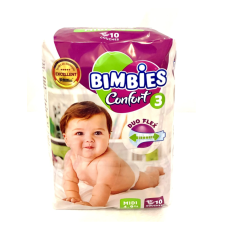Couches bébé Bimbies-Confort Maxi- N3 – 10pcs