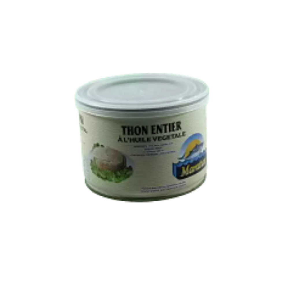 Thon entier à l’huile végétale Maratun – 400g