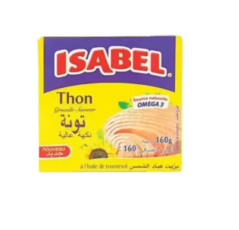 Thon à l’huile de tournesol Isabel – 160g