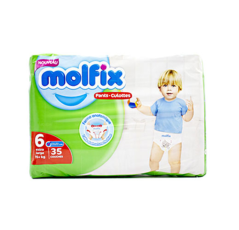 Couches culottes bébé Molfix Pants – N6 – 35pcs