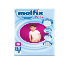 Couches culottes bébé Molfix Pants – N5 – 8pcs