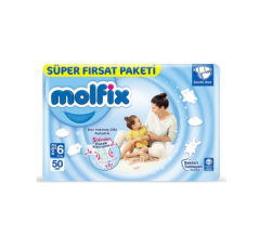 Couches bébé Molfix – N6 – 50pcs