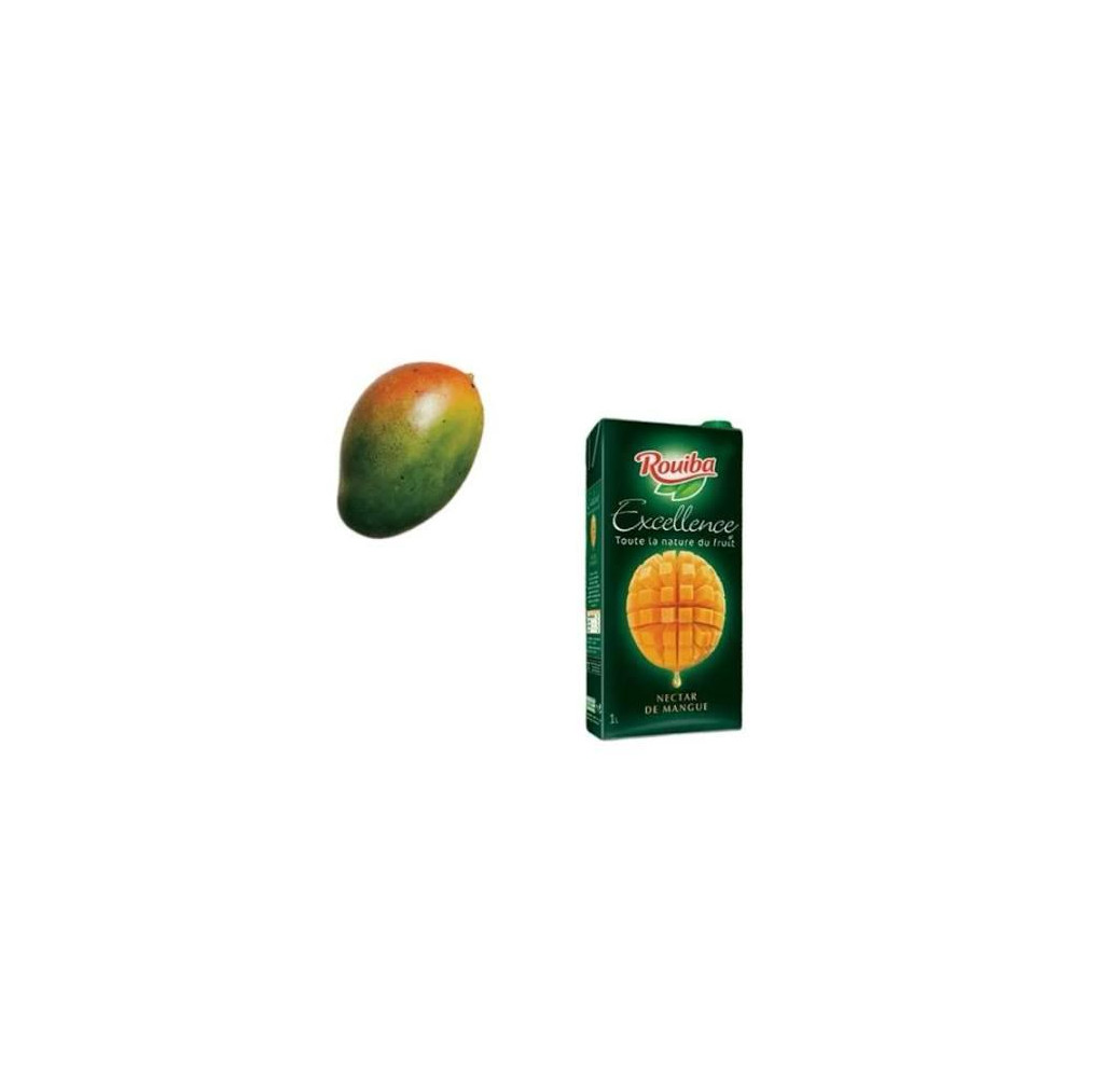  Jus Rouiba Excellence – au nectar de mangue – paqu.1L