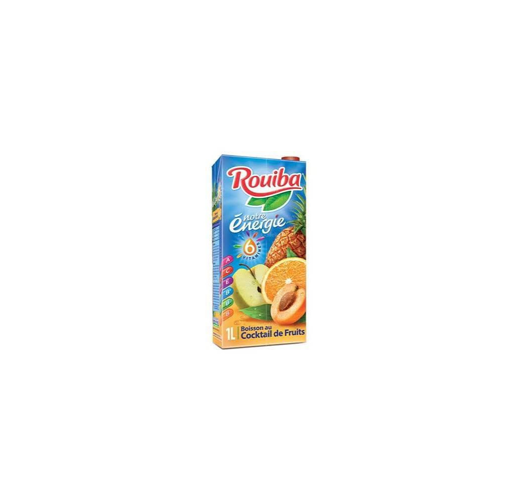 Boisson au jus de cocktail de fruits Rouiba – paqu.1L