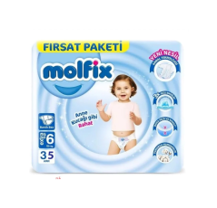 Couches bébé Molfix – N6 – 35pcs