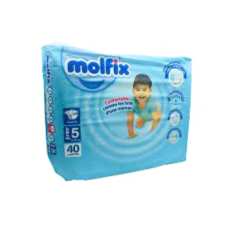Couches bébé Molfix – N5 – 40pcs