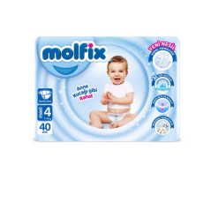 Couches bébé Molfix – N4 – 40pcs