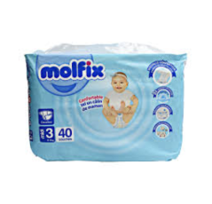 Couches bébé Molfix – N3 – 40pcs