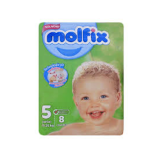 Couches bébé Molfix – N5 – 8pcs