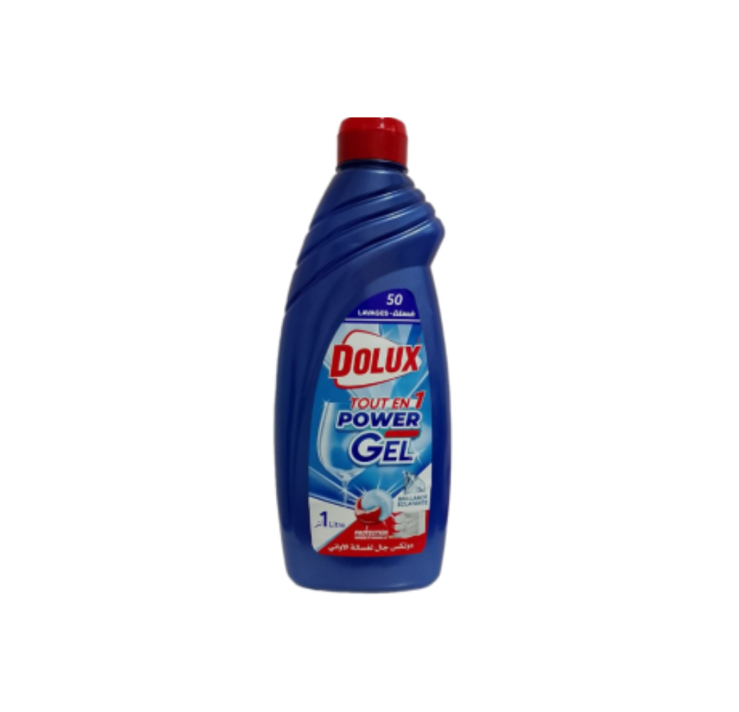 Gel pour lave-vaisselle Dolux Power gel – Tout en 1 – 1L