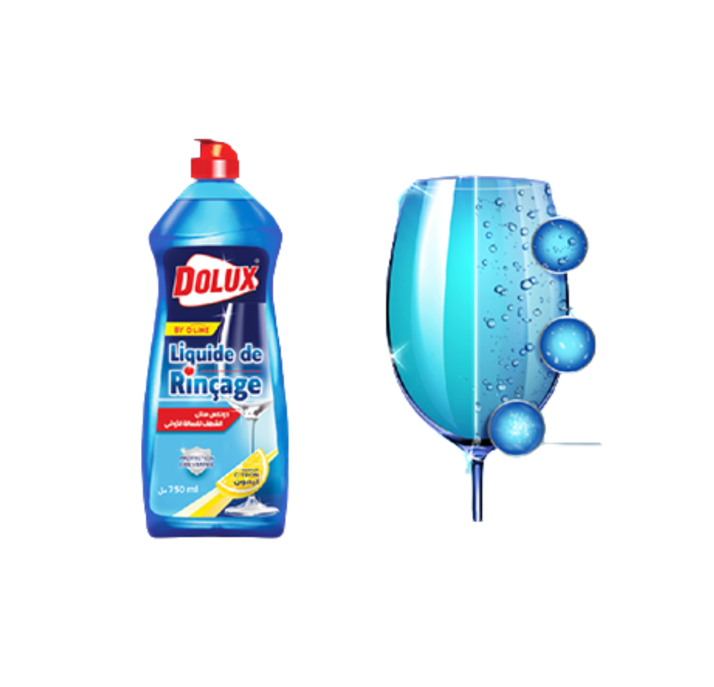 Liquide de rinçage Dolux -citron – 750ml