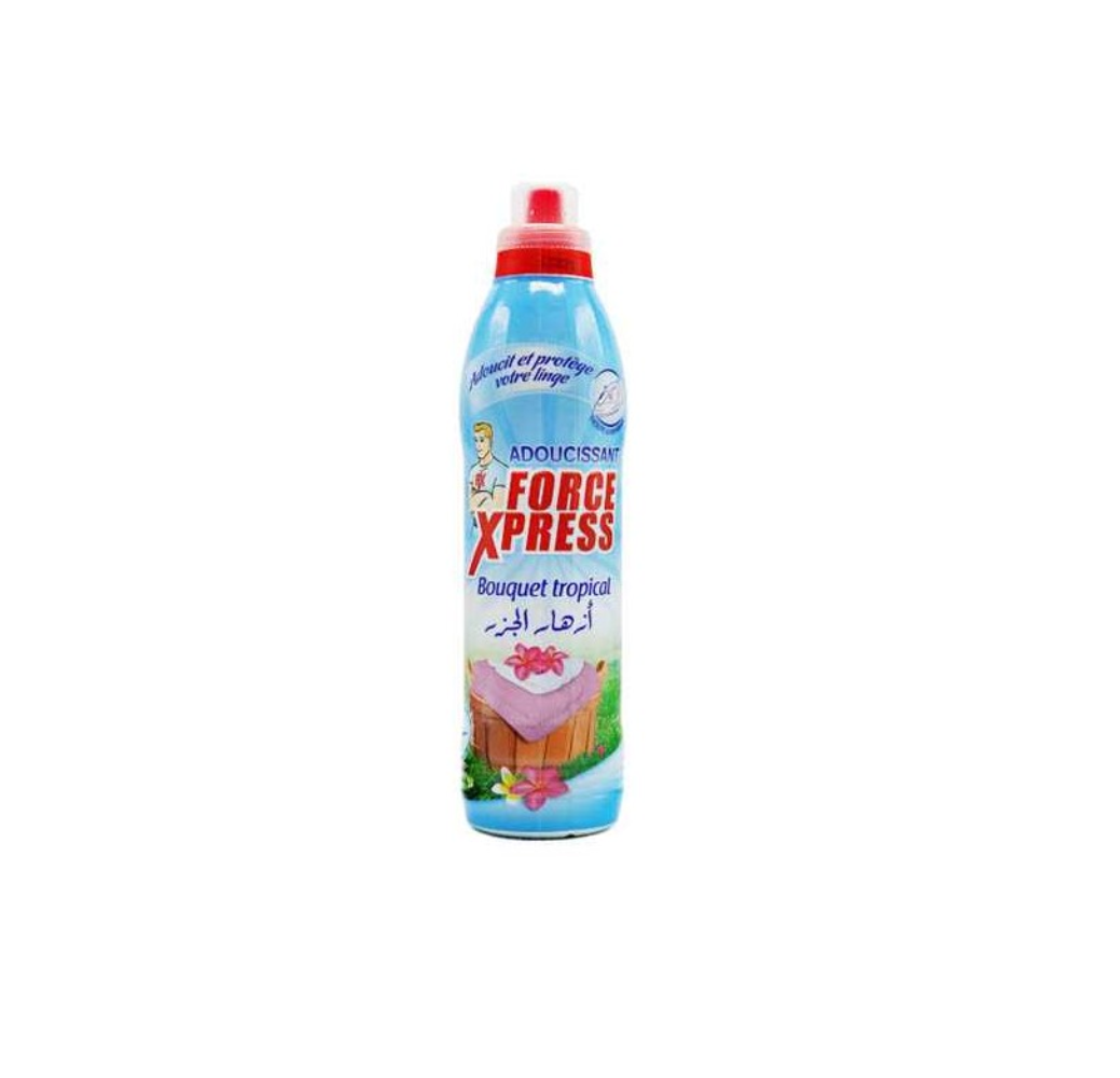 Adoucissant Force Xpress – Bouquet tropical – 1L
