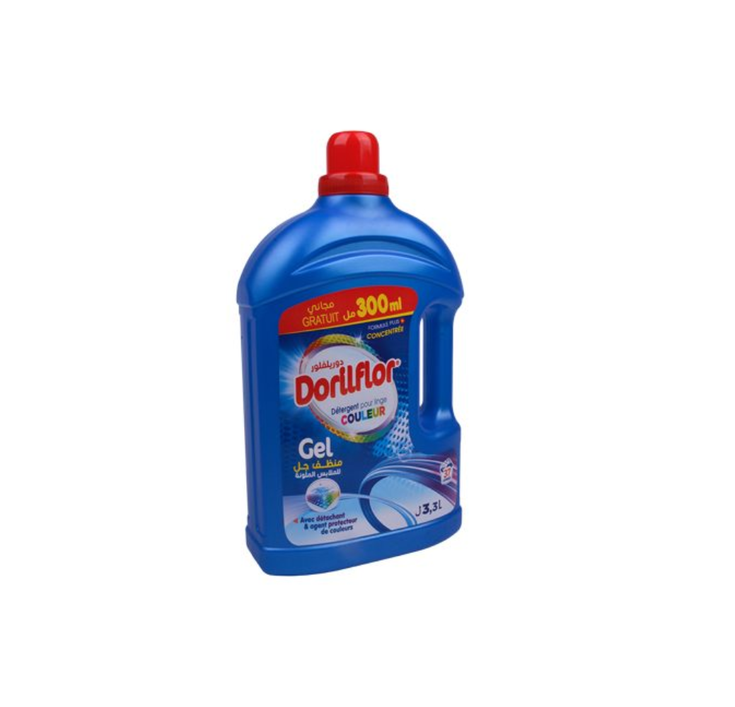 Liquide linge Dorilflor – Couleur – 3L
