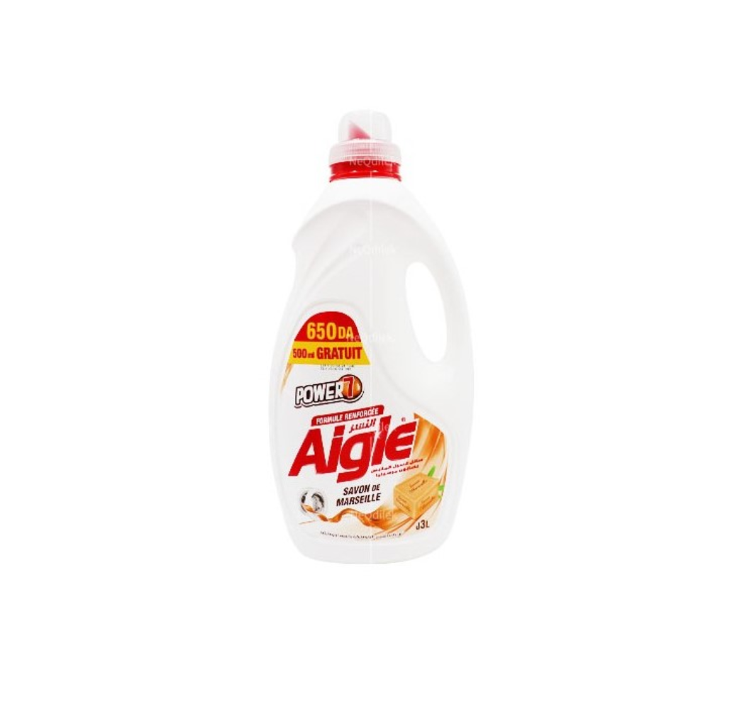 Liquide linge Aigle Power7- Savon de Marseille – 2.5L